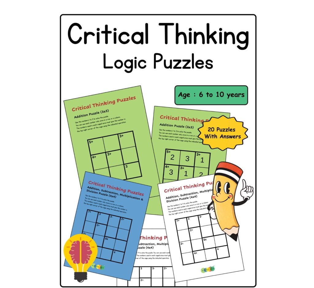  Critical Thinking Puzzles for Adults